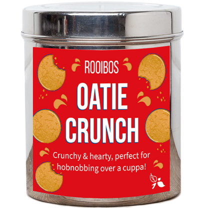 oatie crunch tea tin stylisd