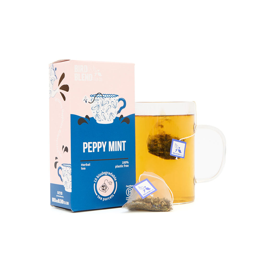 peppy mint 15 tea bag parcels
