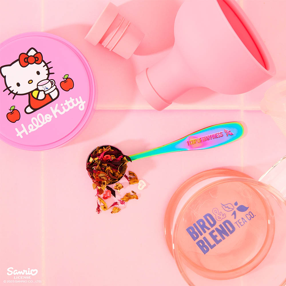perfect rainbow tea spoon hello kitty