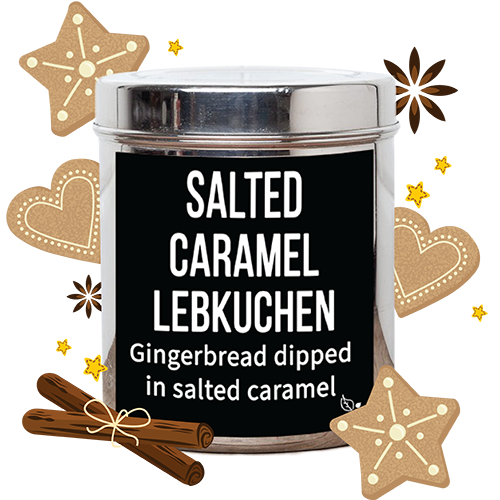 salted caramel lebkuchen black tea flavour