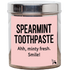 spearmint toothpaste tea tin