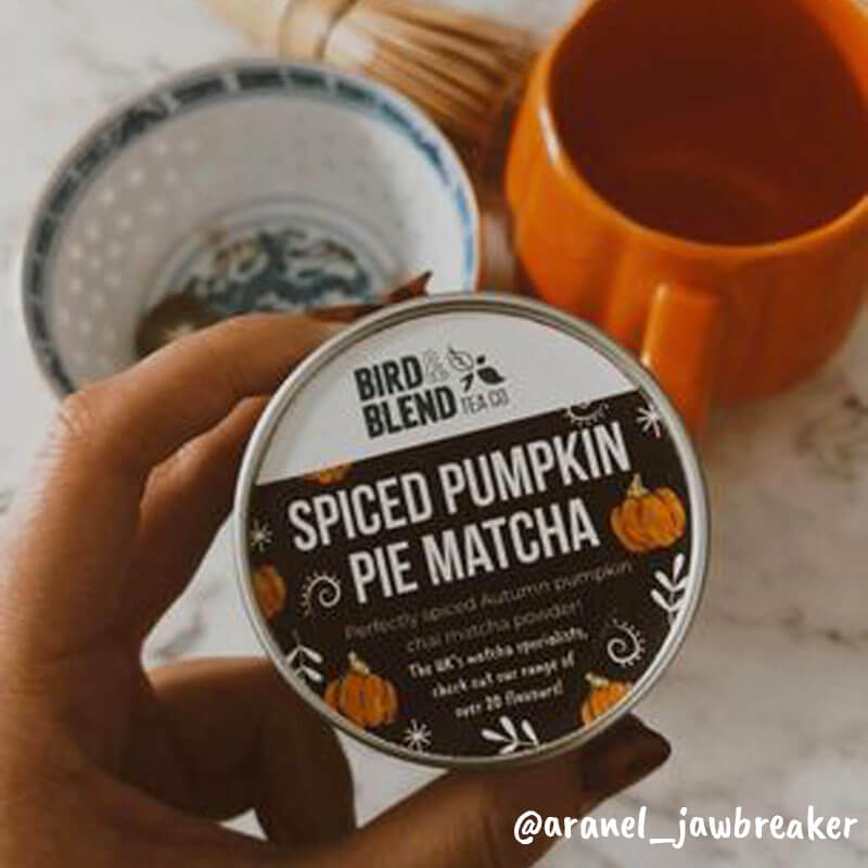 spiced pumpkin pie matcha