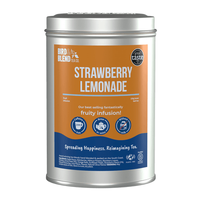 strawberry lemonade 150g tea tin