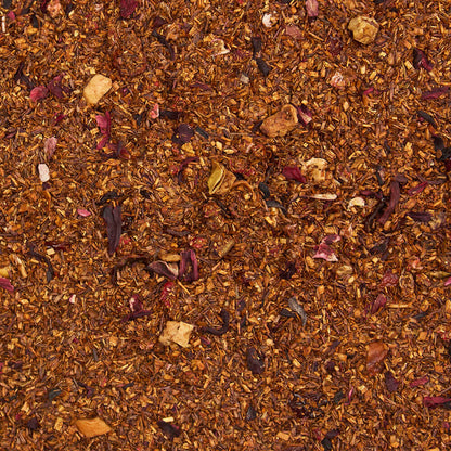 strawberry shortcake biscuit loose leaf tea flatlay