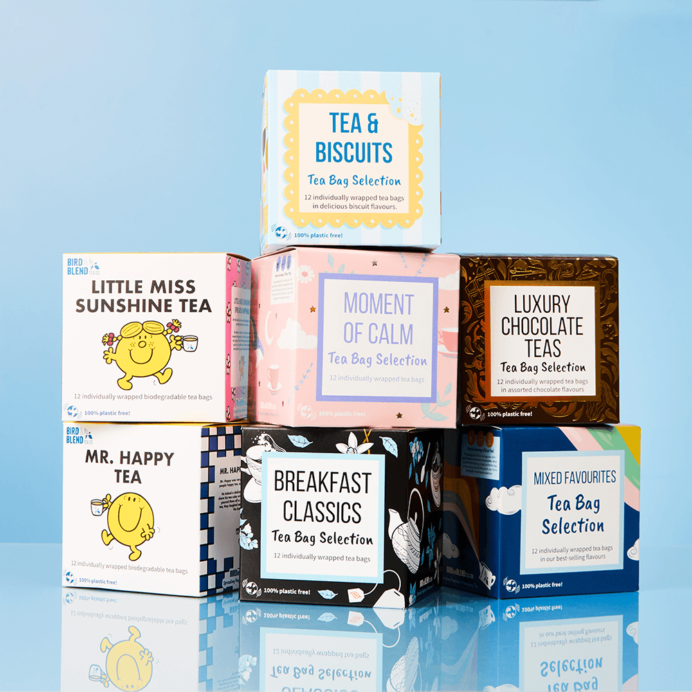  tea bag gift cube selection 
