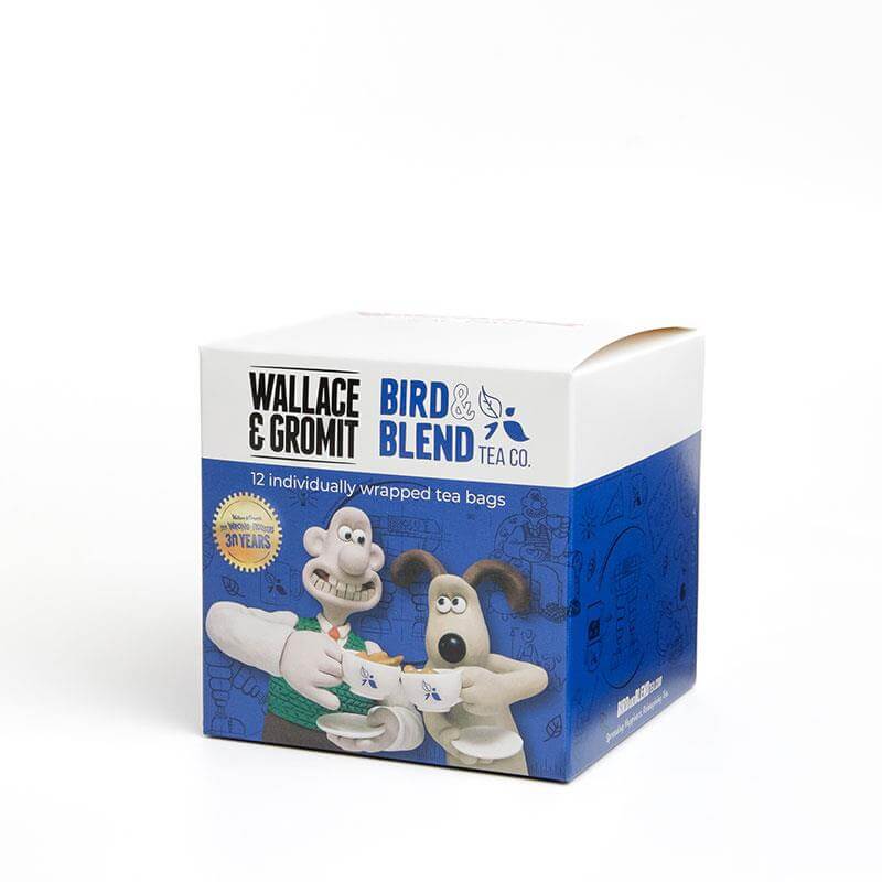 wallace and gromit tea gift cube