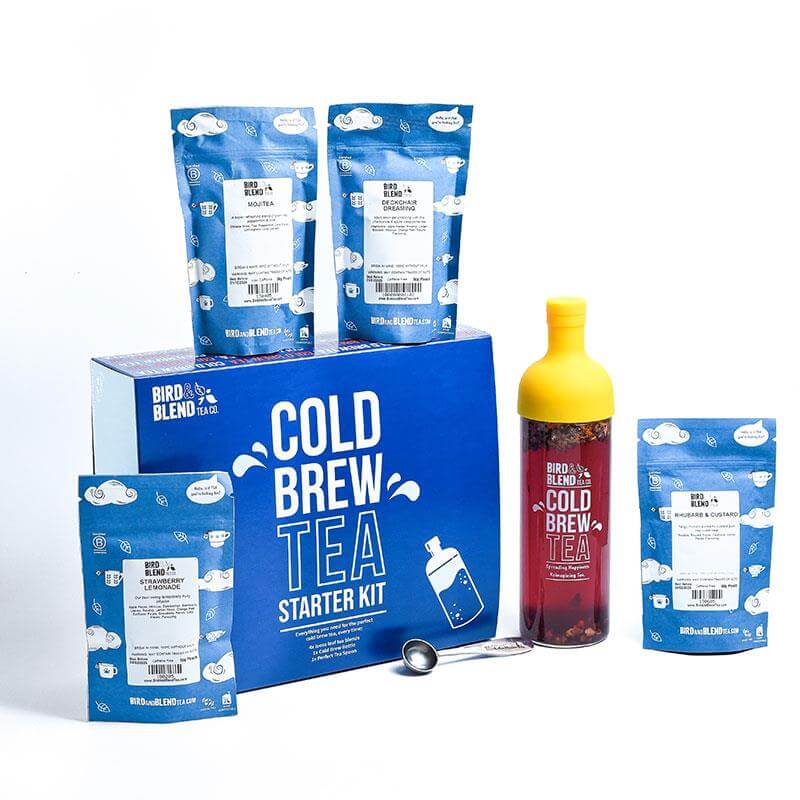 cold brew tea starter kit yellow passionate cold brew tea bottle