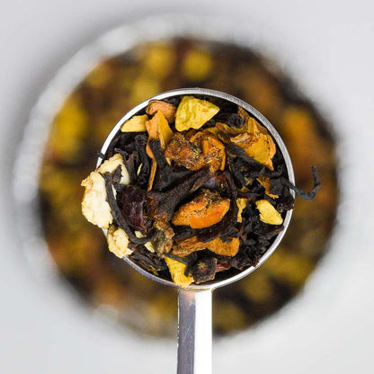 salted caramel black loose leaf tea