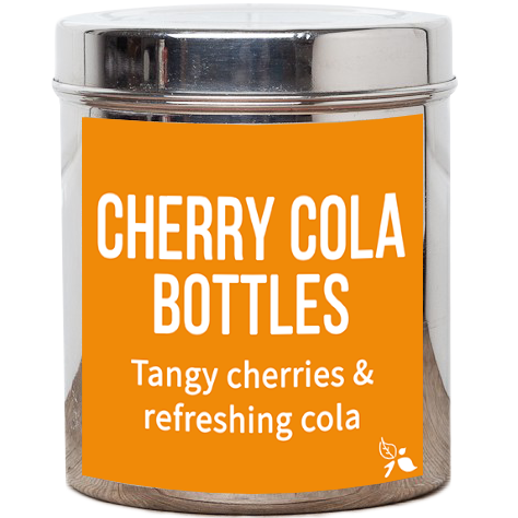Cherry cola bottles fruit loose leaf tea