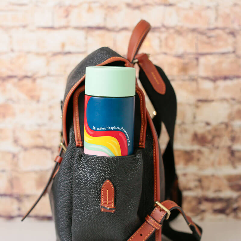frank green reusable eco tea infuser flask