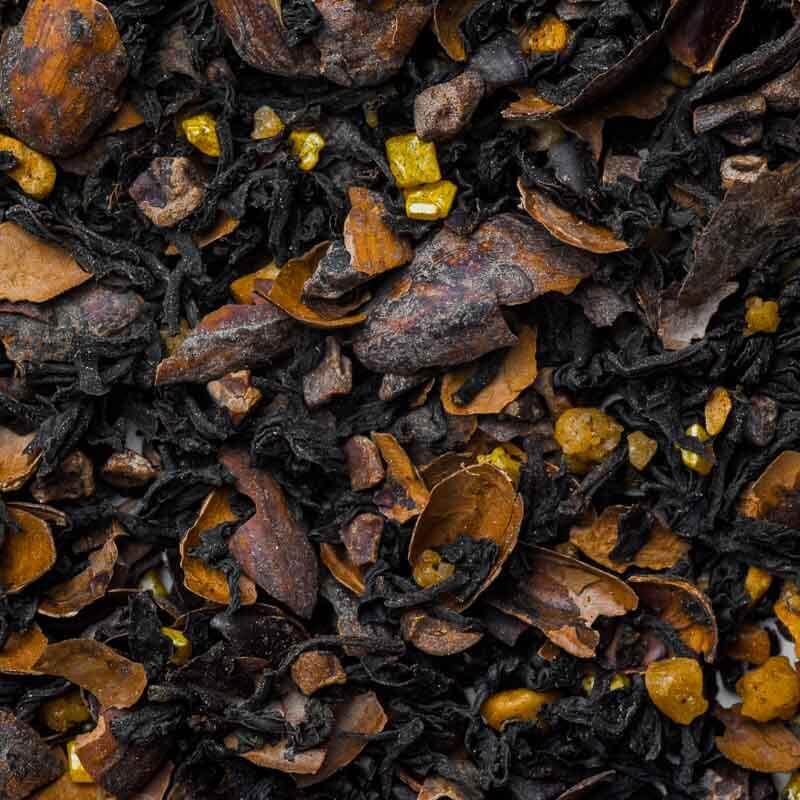 hazelnut rocher loose leaf tea