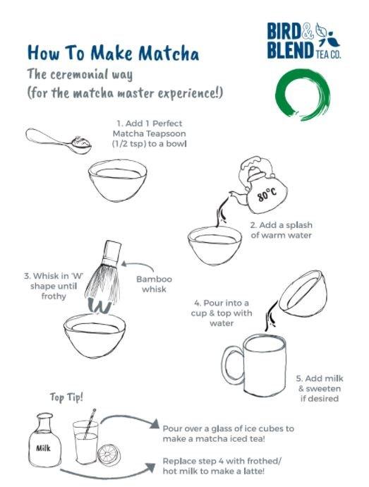 How To Make Orange Matcha Green Tea Powder