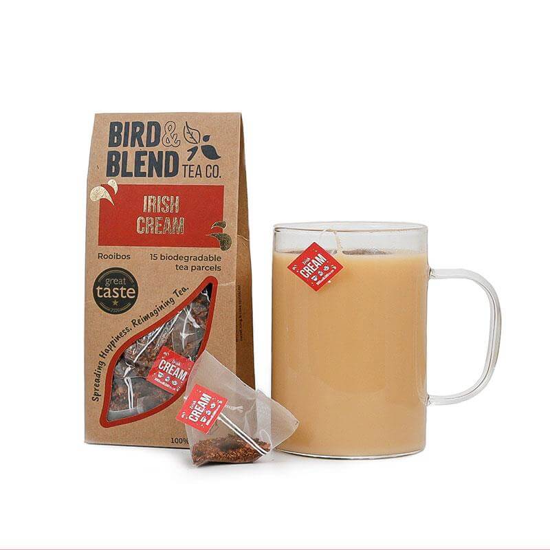 irish cream christmas tea bag gift carton