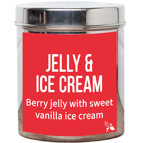 jelly & ice cream loose leaf rooibos tea
