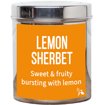 lemon sherbet sweet loose leaf fruit tea