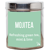 mojitea mint loose leaf green tea