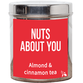 nuts about you loose leaf tea tin
