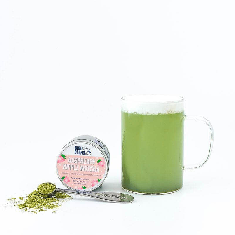 raspberry ripple matcha