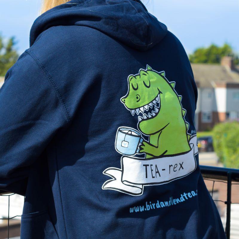 Tea rex hoodie