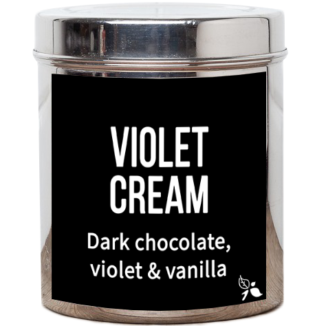 violet cream loose leaf tea